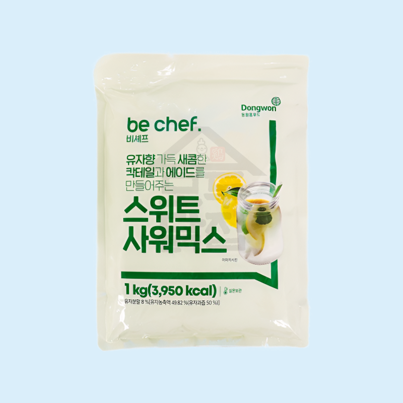 동원 비셰프 스위트사워믹스 1kg 10개 BOX 샤워믹스 칵테일분말 에이드 칵테일만들기 - 상세 이미지 3