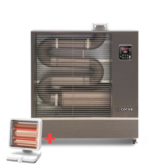 원적외선튜브히터 산업용돈풍기 34평 주름관히터 등유난방기