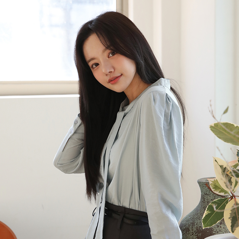 여성 생머리 반가발 붙임머리 웨딩 똑딱이 피스 - 상세 이미지 3