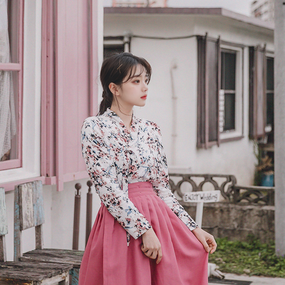 생활한복 회양목 저고리 개량 계량 퓨전 반티-178.3 - 상세 이미지 3