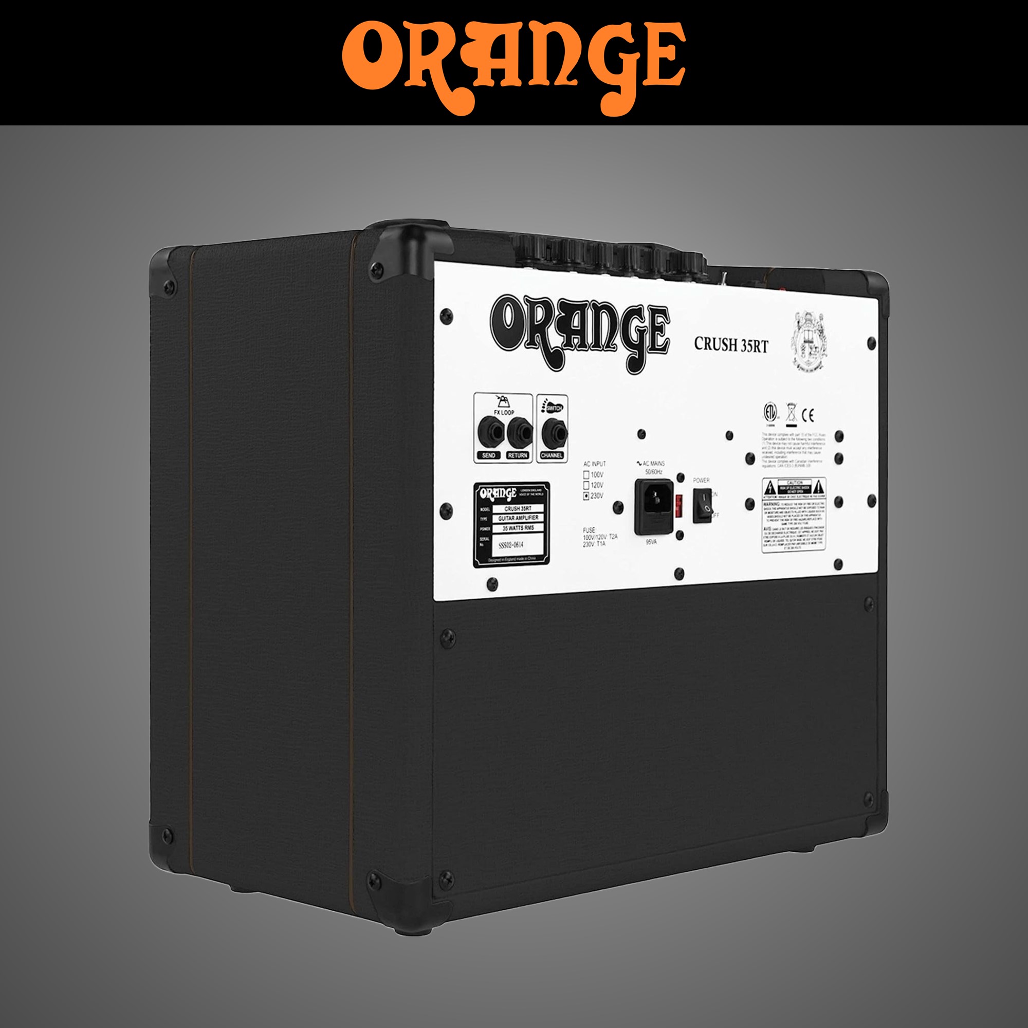 오렌지 크러쉬35RT 일렉기타 앰프 ORANGE CRUSH 35RT 리버브 튜너 내장 - 상세 이미지 5