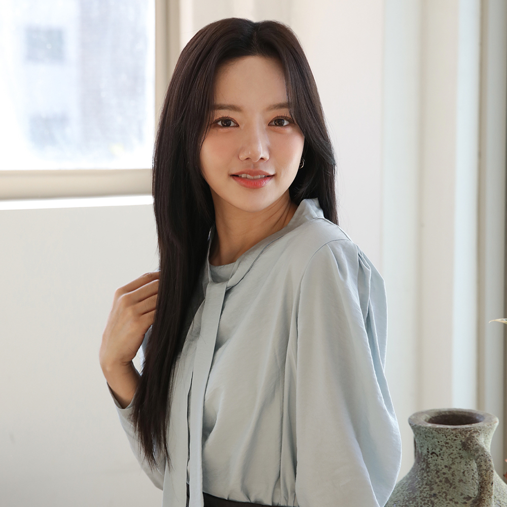 여성 생머리 반가발 붙임머리 웨딩 똑딱이 피스 - 상세 이미지 5