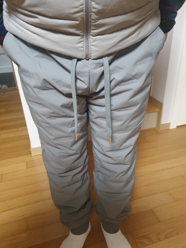 오토바이패딩바지 라이더 오리털 겨울배달바지 배달대행 카고 조거 바이크방한팬츠 이미지 8
