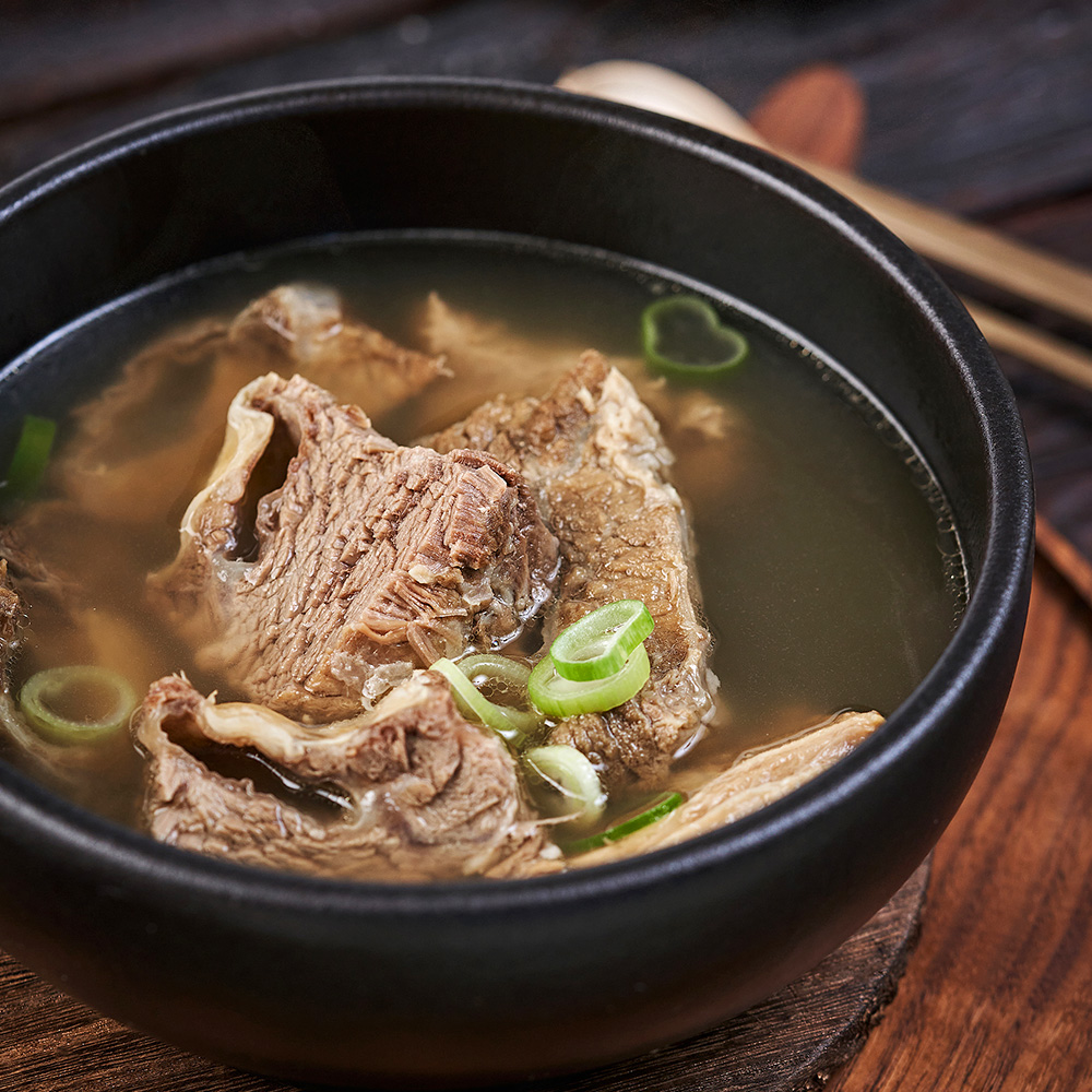 정성곳간 실온 국내산 국산 뼈없는 갈비탕 800g 강순의 간편식 8개