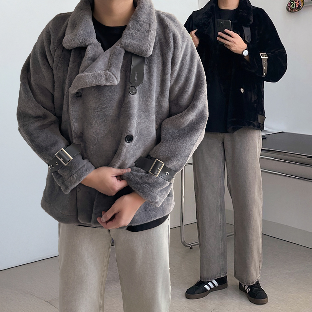 남자무스탕 남자무스탕자켓 - 상품 이미지