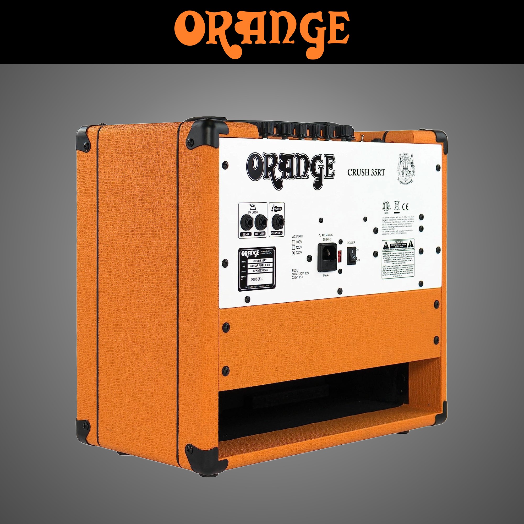 오렌지 크러쉬35RT 일렉기타 앰프 ORANGE CRUSH 35RT 리버브 튜너 내장 - 상세 이미지 4
