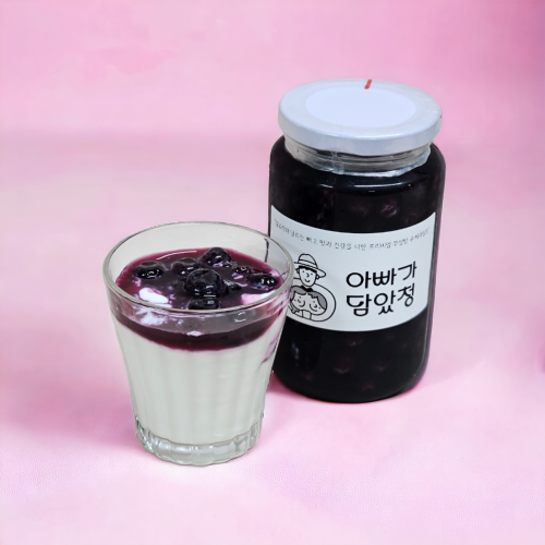 아빠가담았청 저당 블루베리 수제 과일청 550g - 상세 이미지 3