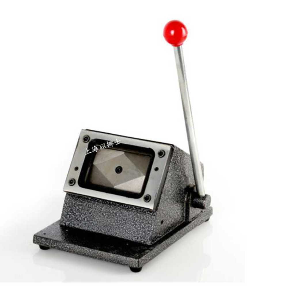 휴대용 사진 절단기 종이 재단기 PVC 면허 커터 직각 90x55mm - 상품 이미지