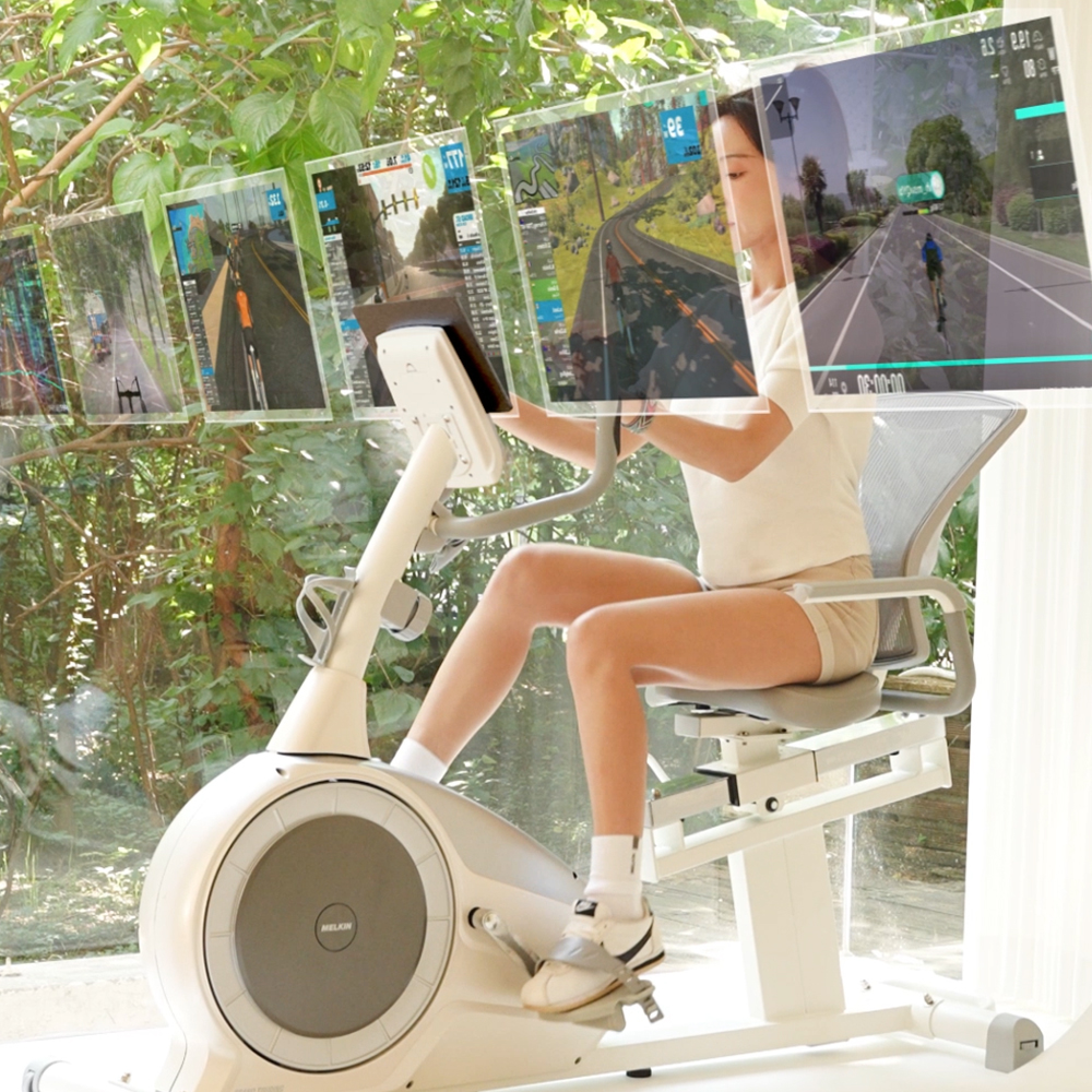멜킨 스마트 그랜드 좌식바이크 실내자전거 즈위프트사이클 가정용 재활 좌식 헬스자전거
