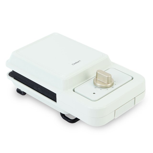 델리아트 와플메이커 와플기계 샌드위치 크로플 간식 기기 화이트민트