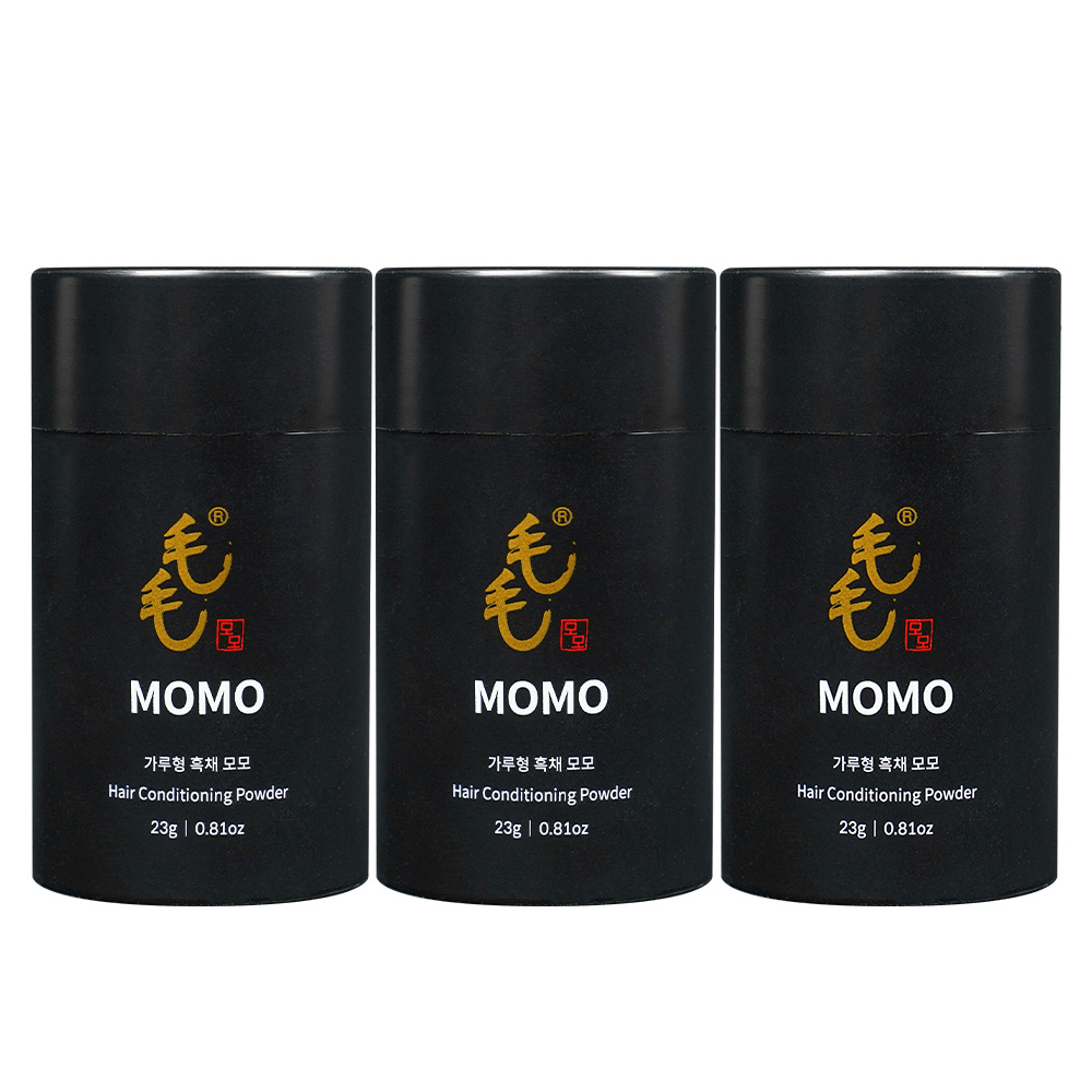 모모 2.0 순간증모제 흑채 3개