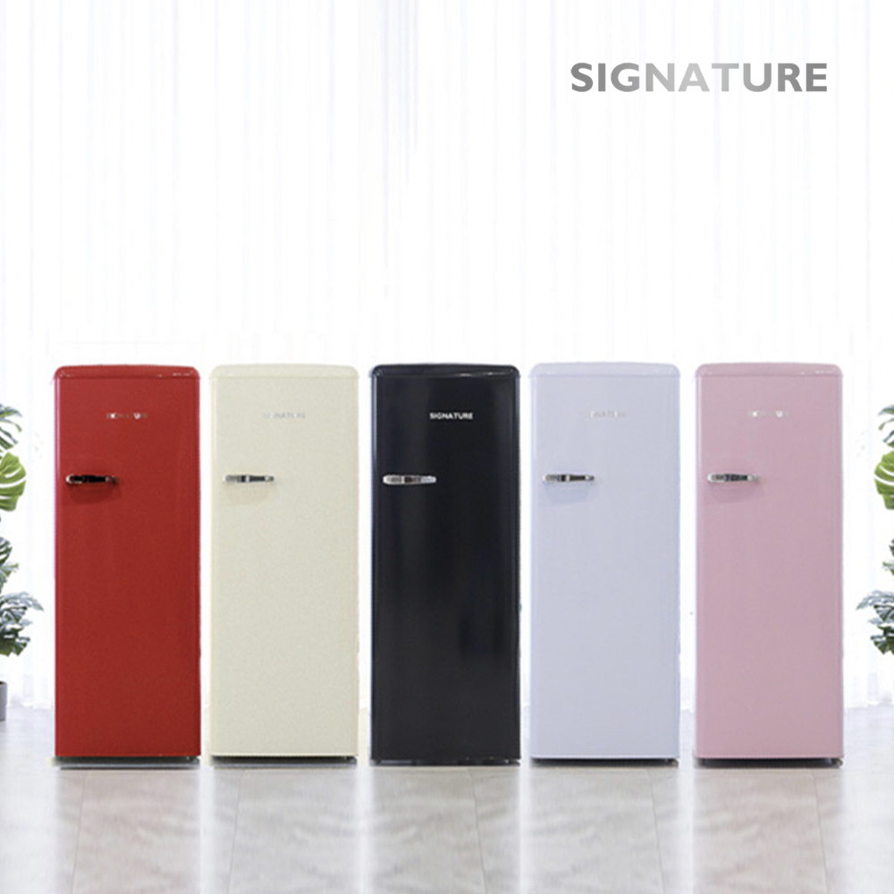 시그니처 레트로 냉동고 가정용 서브 소형 슬러시 스탠드 KFDR-D171 180L 인테리어 술
