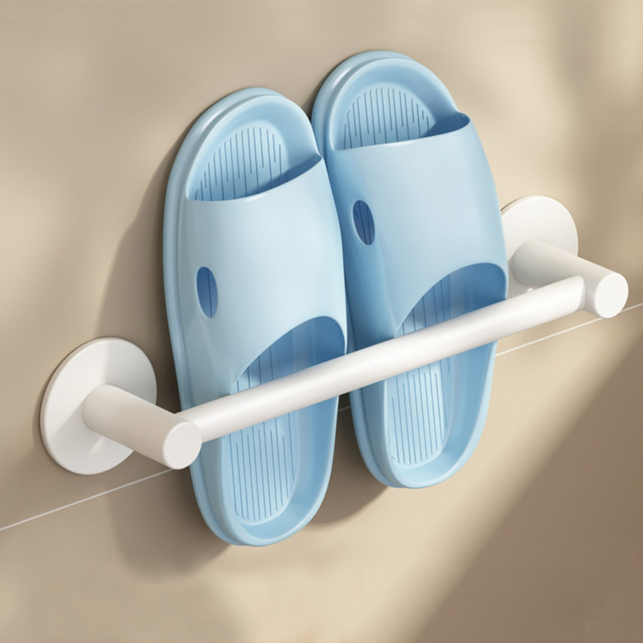 심플 욕실화거치대 실내화 걸이 욕실슬리퍼 신발걸이 30cm 화장실 무타공