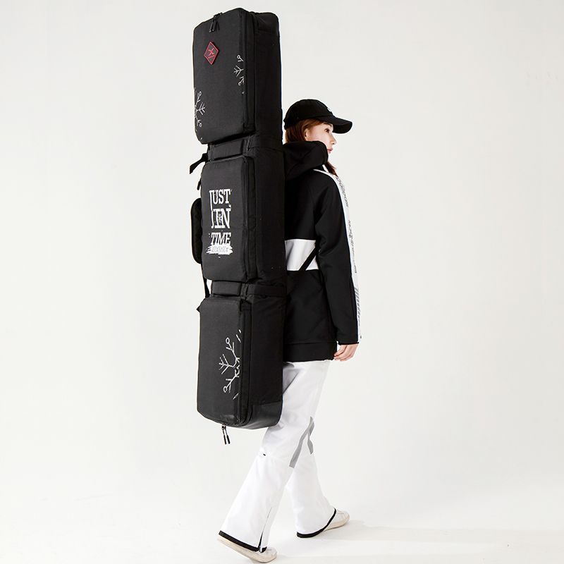 스노우보드 가방 백팩 방수 대용량 커버 엣지백 장비 케이스 보관 배낭 보호 빨간 150x36cm - 상세 이미지 5