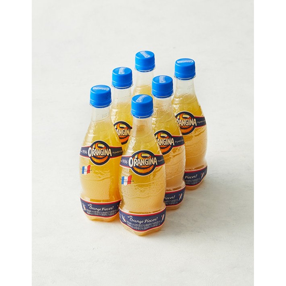 [오랑지나] 프랑스 오렌지 음료 (420mL x 6개입) : 꿀템득