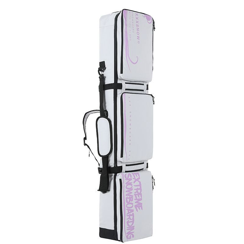 스노우보드 가방 백팩 방수 대용량 커버 엣지백 장비 케이스 보관 배낭 보호 빨간 150x36cm 이미지 6