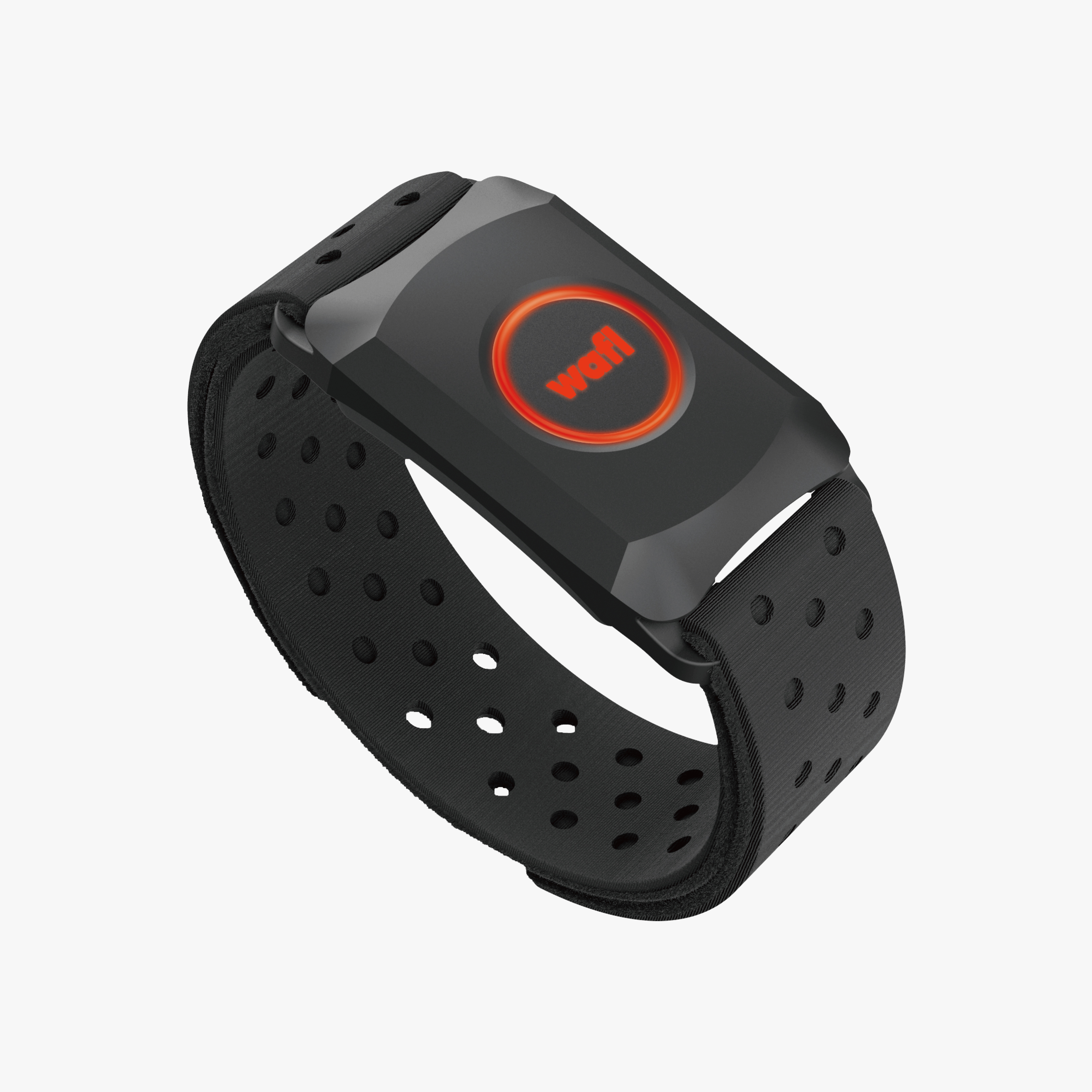 와플 심박계 모니터 암밴드 손목 팔뚝 심박존 컬러 러닝 자전거 블루투스 ANT+ 심박측정