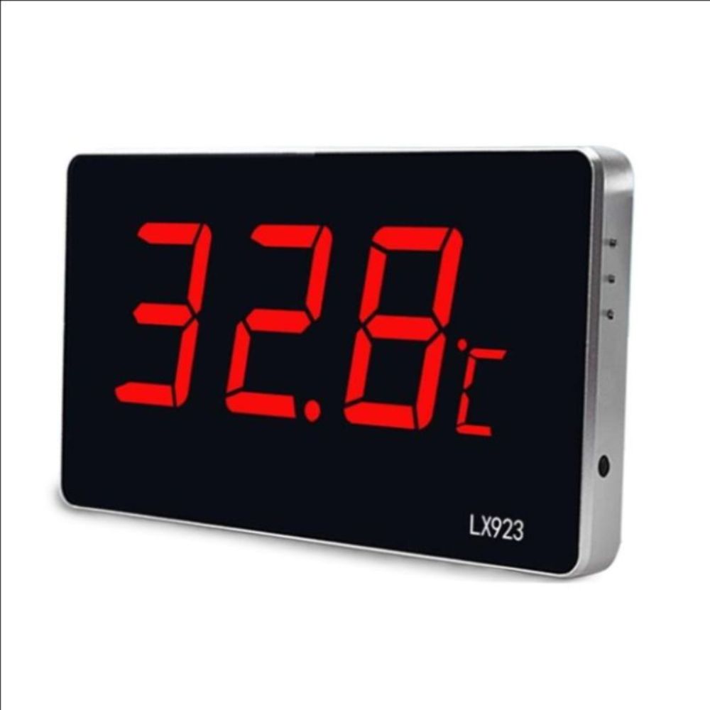 디지털전자시계 방수 찜질방 벽걸이 전자 인테리어 사무실 온습도 led 알람 날짜 탁상 LX915T(내장프로브) - 상품 이미지