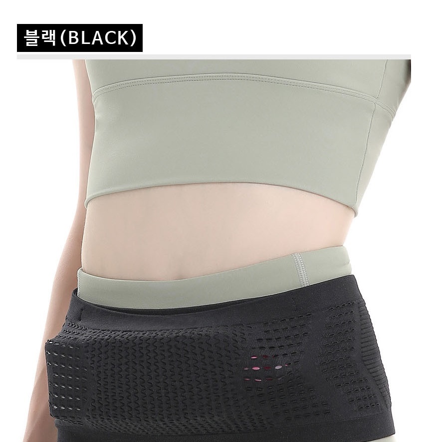 경량 슬림한 카드 스마트폰 허리 벨트 지갑 가방 여성 미니 벨트백 이미지 7