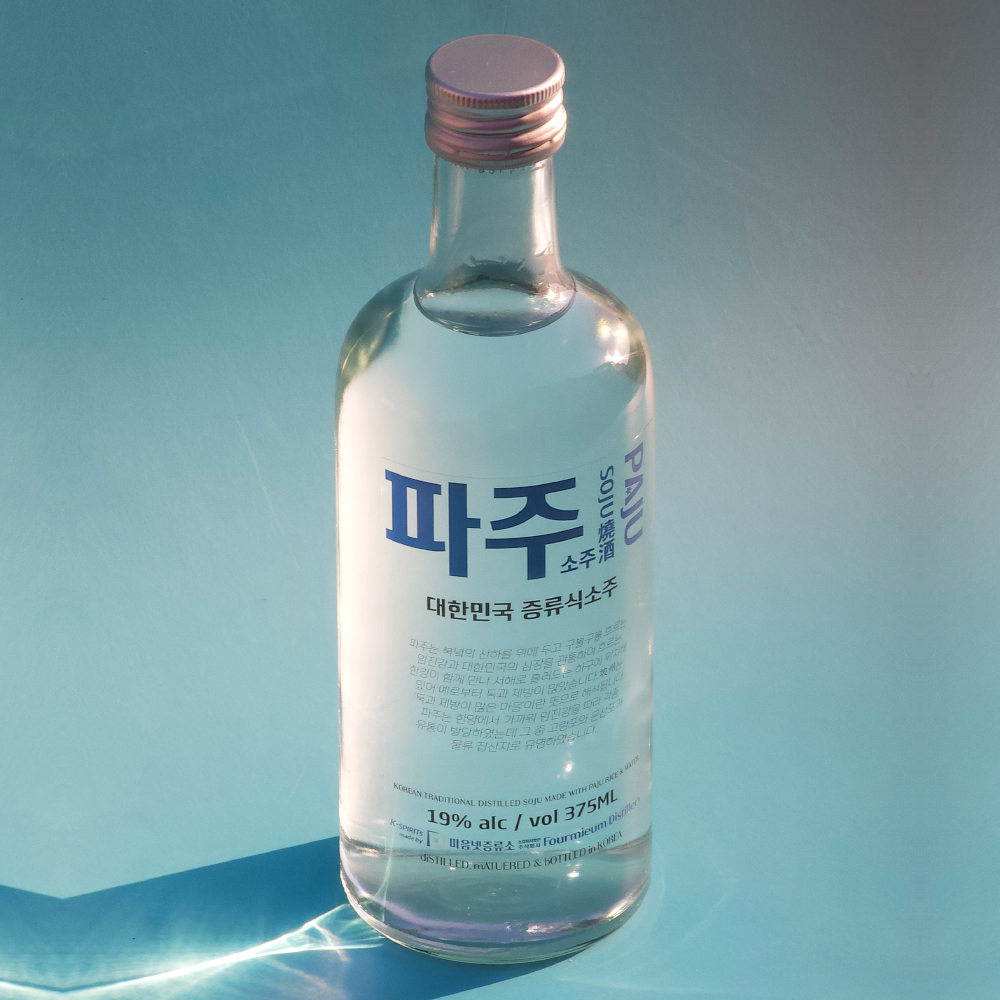 소주랩소디 출연 미음넷증류소 파주소주 파주 375ml 19% 증류식소주 1병 - 메인 이미지