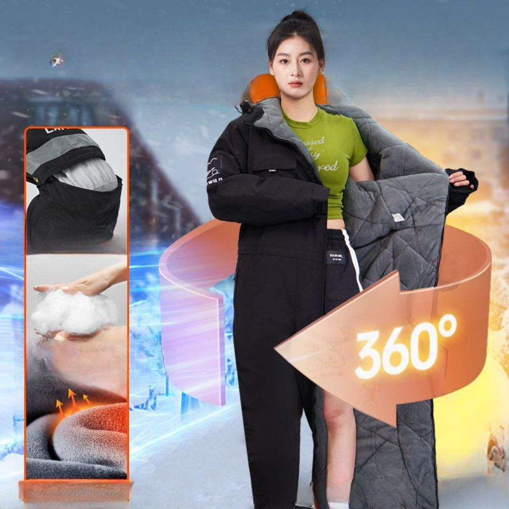 벨벳 방한복 수트 밀리터리 코트 겨울 두꺼운 영하 40도 동북면 재킷 블랙/L/두꺼움 - 상세 이미지 4