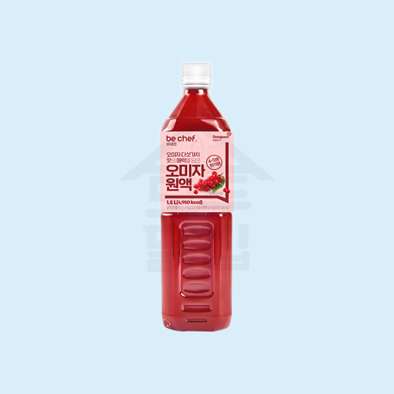 동원 홈푸드 비셰프 매실원액 1.5L 8병 매실엑기스 6배 희석용 오미자원액 - 상세 이미지 5