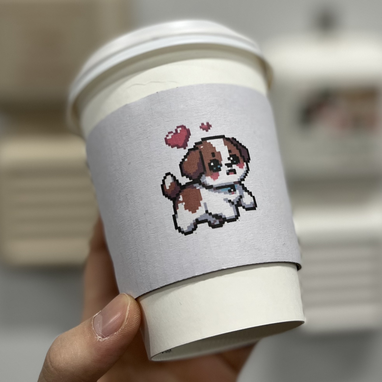 카페 컵홀더제작 인쇄 맞춤주문 테이크아웃 종이홀더 크라프트 - 상세 이미지 3