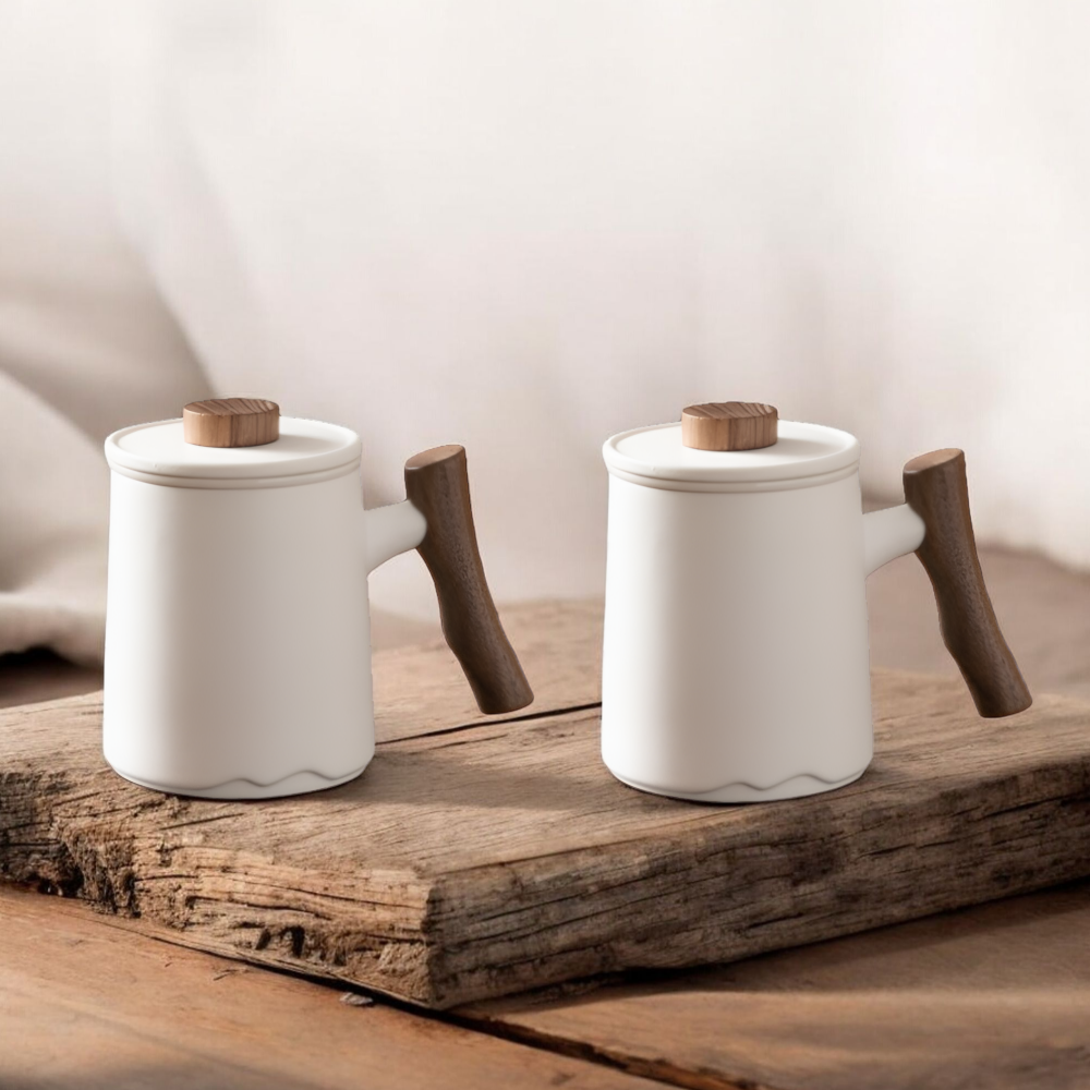 [1+1] 1인 다도세트 다기 집들이선물 신혼부부 화이트 차그루