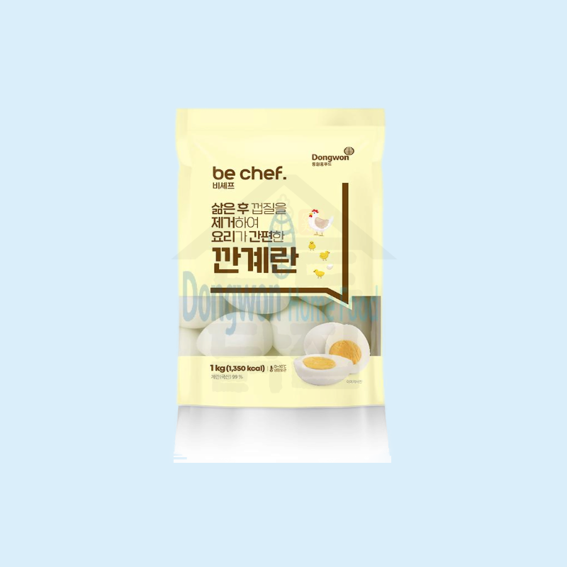 동원 홈푸드 비셰프 깐메추리알 1kg 3개 국산 간편하게 조리하는 깐계란 - 상세 이미지 5