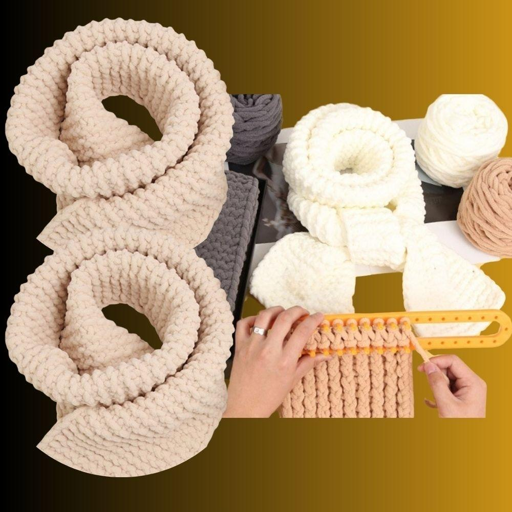 머플러뜨기 선물용 목도리 제작 뜨개diy 뜨개질패키지 - 상품 이미지