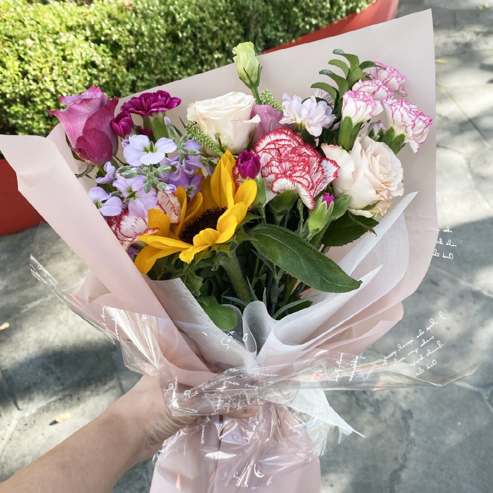 졸업 생일 기념일 생화 소형 꽃다발 꽃배달 싼곳 생화택배 - 상세 이미지 5