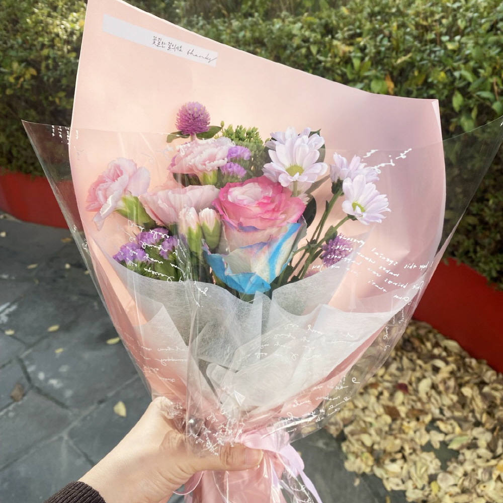 졸업 생일 기념일 색감지정 소형 꽃다발 꽃배달 싼곳 생화택배