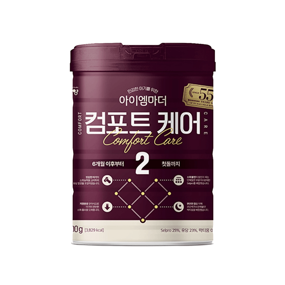 아이엠마더 컴포트케어 2단계 800g X 3캔 아기분유 : 마인유통