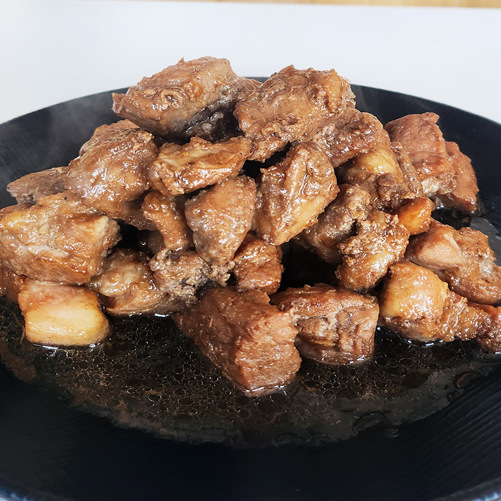 돼지갈비 맛 사각 탱글 양념목살 300g - 상세 이미지 2