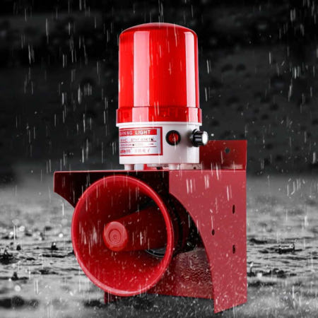 화재 경보 사이렌 산업용 비상 대피 경적 원격 무선 경고등 1. DC12V-일반모델(볼륨조절X)