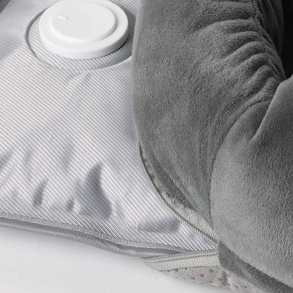 코벨리 2세대 2in1 충전식 전기 발 온열기 찜질기 온수 CL-116 그레이