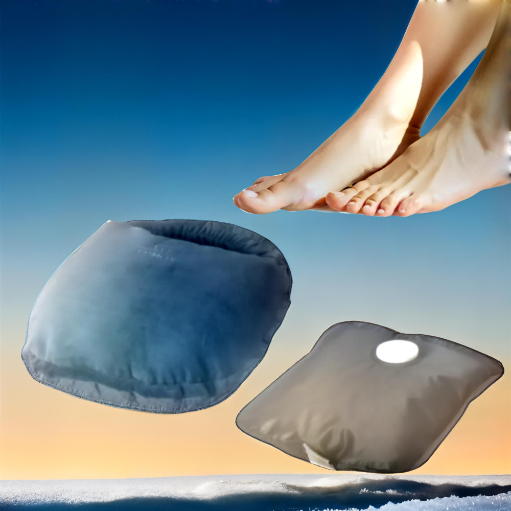 코벨리 2세대 2in1 충전식 전기 발 온열기 찜질기 온수 CL-116 그레이