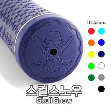 럭스립 스컬스노우 남자골프그립 엘라스토머 아이언그립 드라이버그립