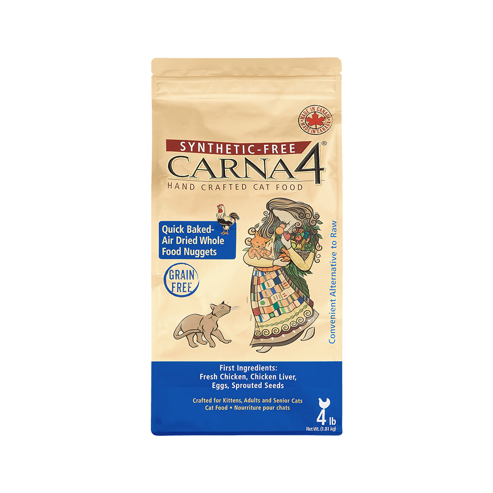 카르나4 캣 그레인프리 오븐베이크 에어드라이 고양이사료 닭고기, 1.81kg, 1개
