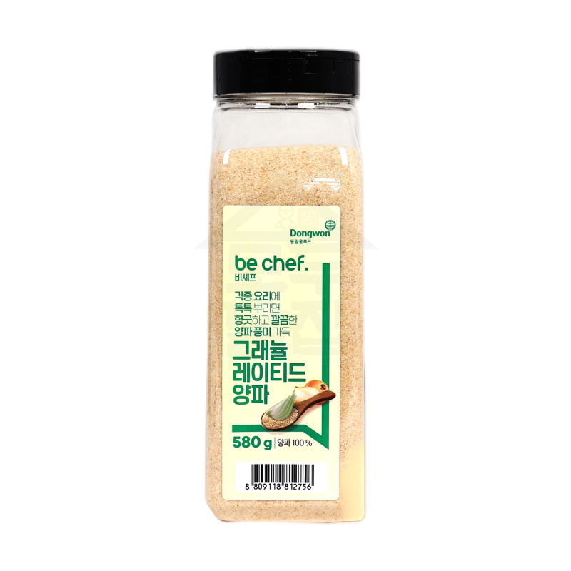 동원 홈푸드 비셰프 그래뉼레이티드 양파 580g 6개 양파분말 그레뉼레이티드 마늘 650g - 상세 이미지 2