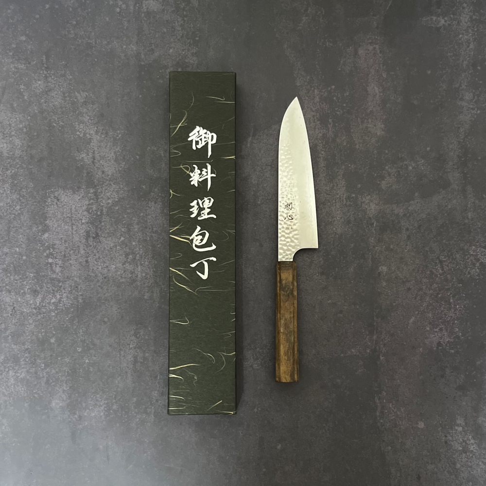 초심 하야부사 세프나이프 주방칼 식칼 산토쿠 180mm - 상품 이미지