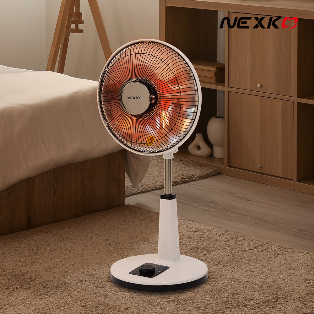 [26년형] 넥스코 선풍기형 히터 전기난로 온열기 가정용 사무실 업소용 열선풍기 35cm 제품 이미지