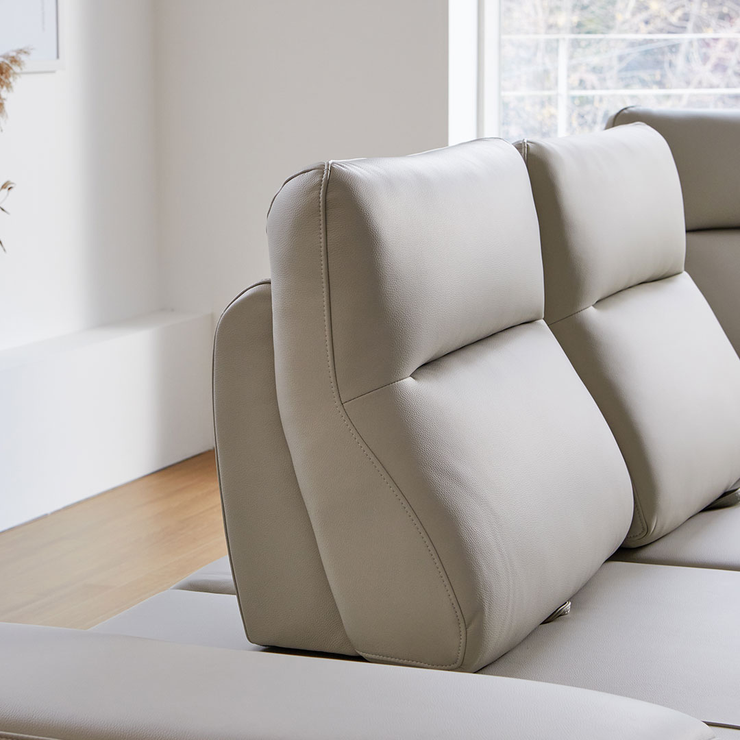 모던홈즈 디셈버 천연가죽 스윙 4인 코너형 소파