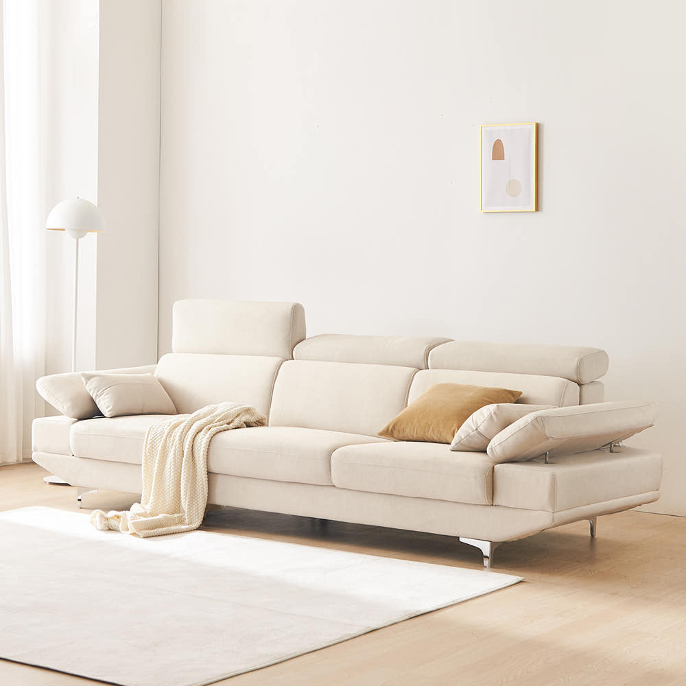 동서가구 마티아 4인 아쿠아텍스 발수 패브릭 소파 DF921883