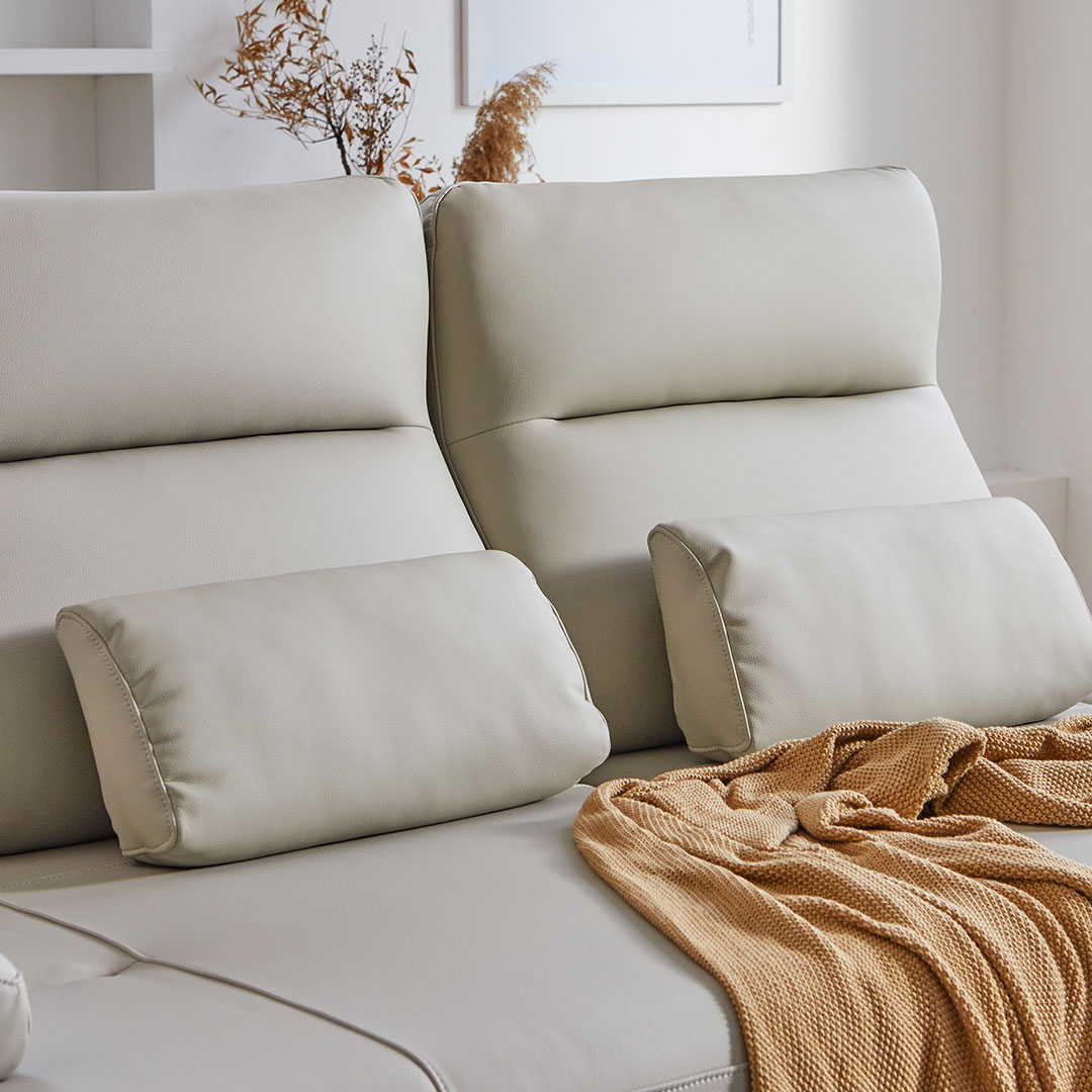 모던홈즈 디셈버 천연가죽 스윙 4인 코너형 소파