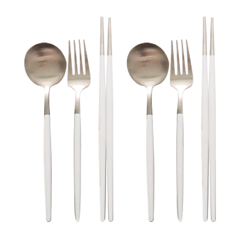 newris 커트러리 2인 양식기 카페 디저트 포크 파스타 명품 커트러리 세트 플루스 이미지 7