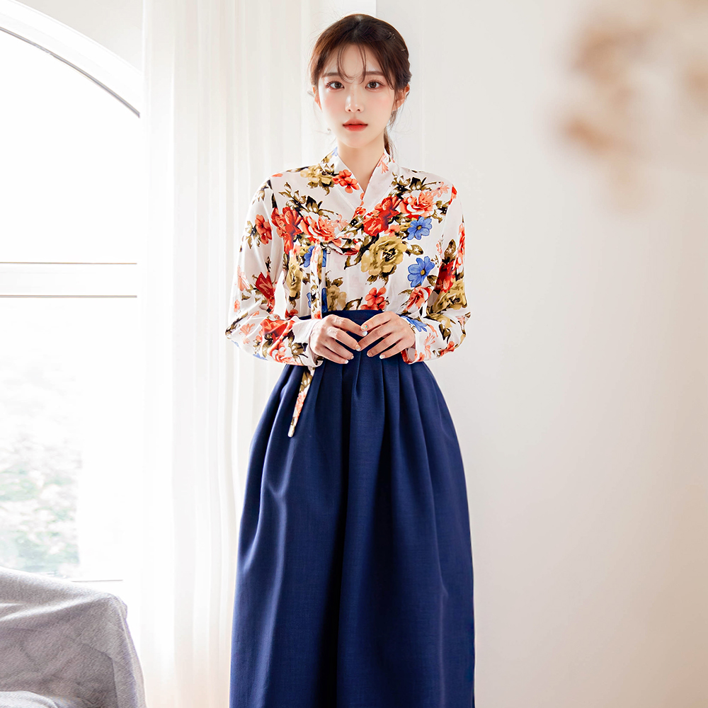 생활한복 찬란화 저고리 개량 계량 퓨전 반티-192