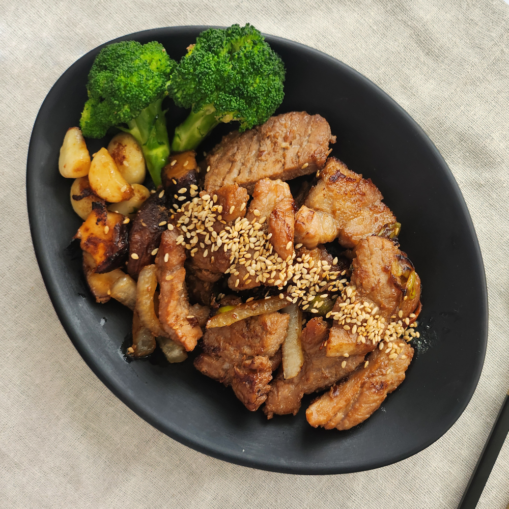 돼지갈비 맛 사각 탱글 양념목살 300g - 상세 이미지 5