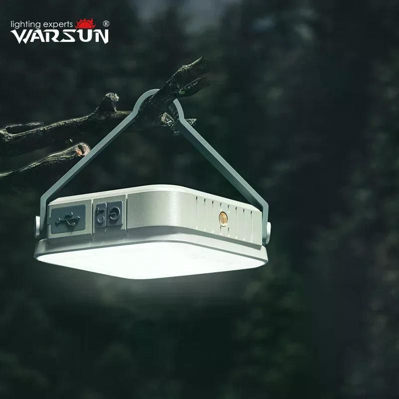 캠핑 추천 Warsun 조명 방수가능 SMD 충전식 야외 걸이식 휴대용 대륙의 실수 - 메인 이미지
