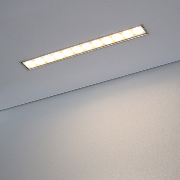 LED 에코 르키 트림리스 매입등 12구 12W 화이트 주백색 플리커프리 - 상품 이미지